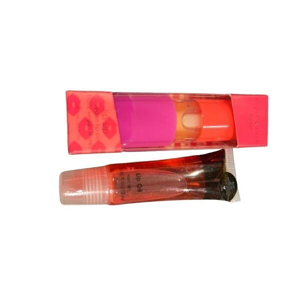 Tarte Sugar Rush Lip Sip Lip Oil - Fresh Pressed  and INT cosmetics Lip Oil NW/O - Picture 1 of 6
